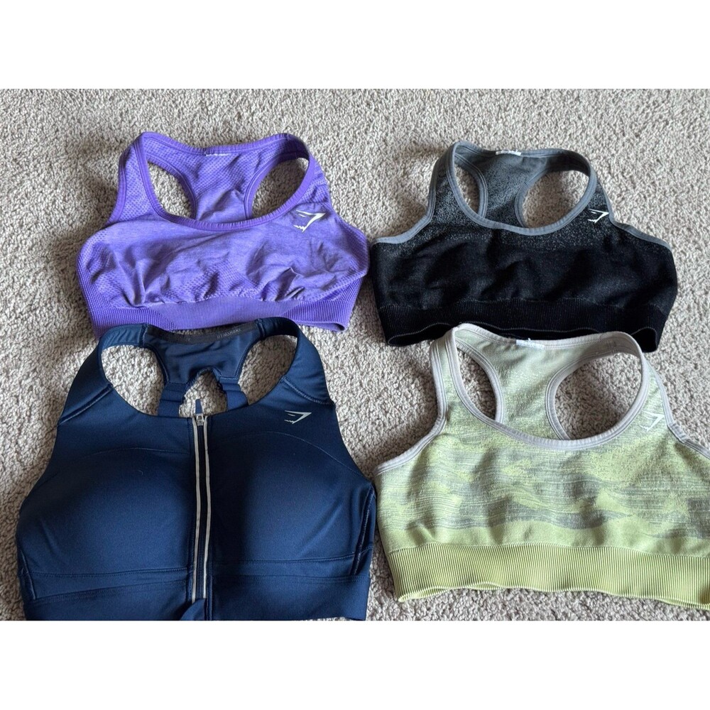 Gymshark Brand, Sports Bras Bundle, Size (XS) Athletic Clothing